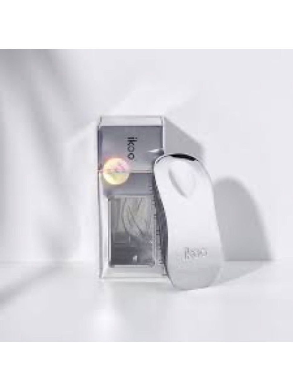 IKOO BRUSH - Detangling Brush:  METALLIC COLLECTION